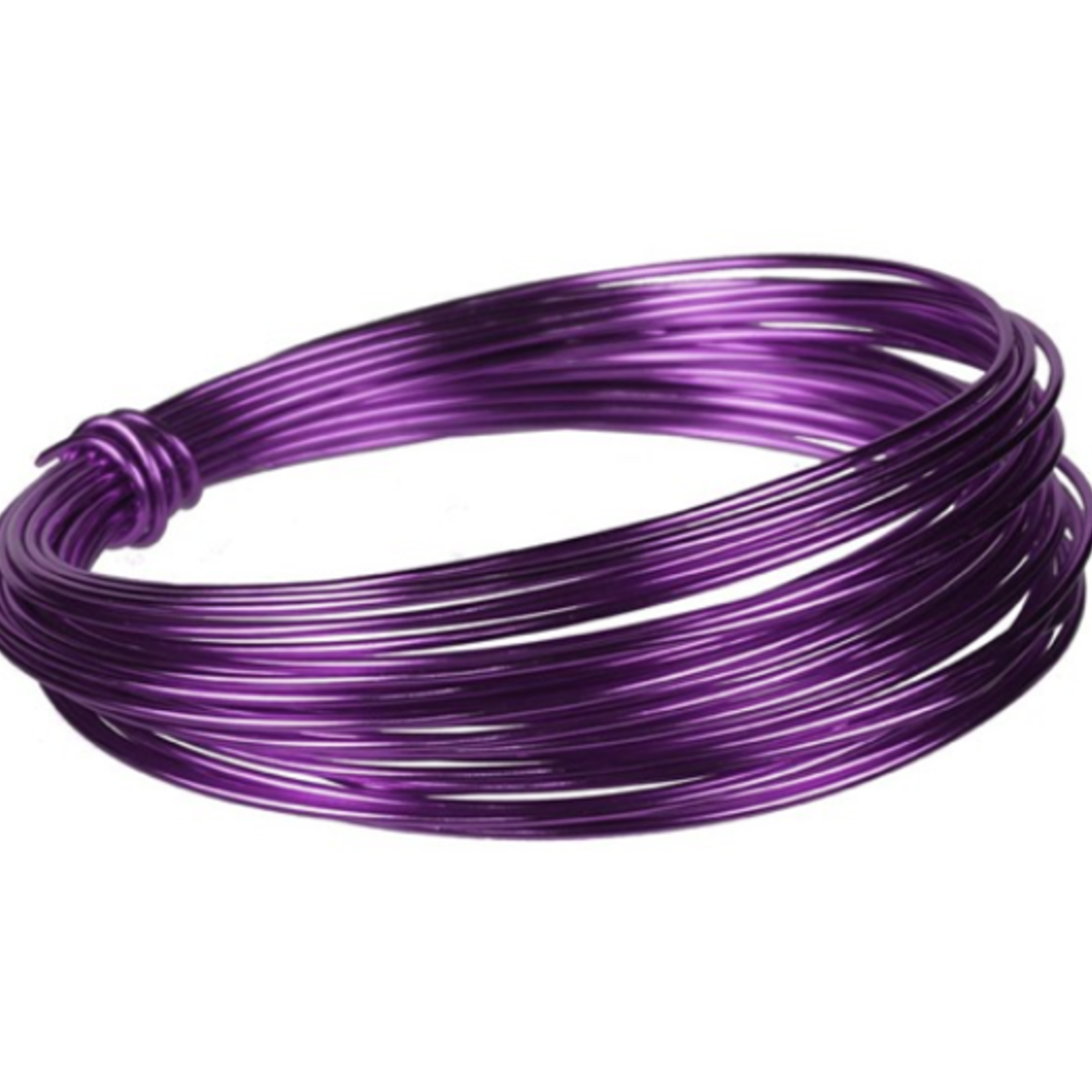 12GA (2MM) X 39' ALUMINUM WIRE PURPLE