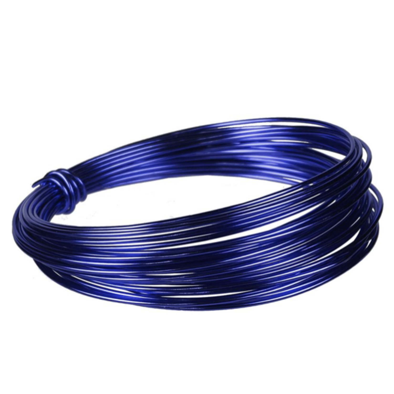 12GA (2MM) X 39' ALUMINUM WIRE ROYAL BLUE