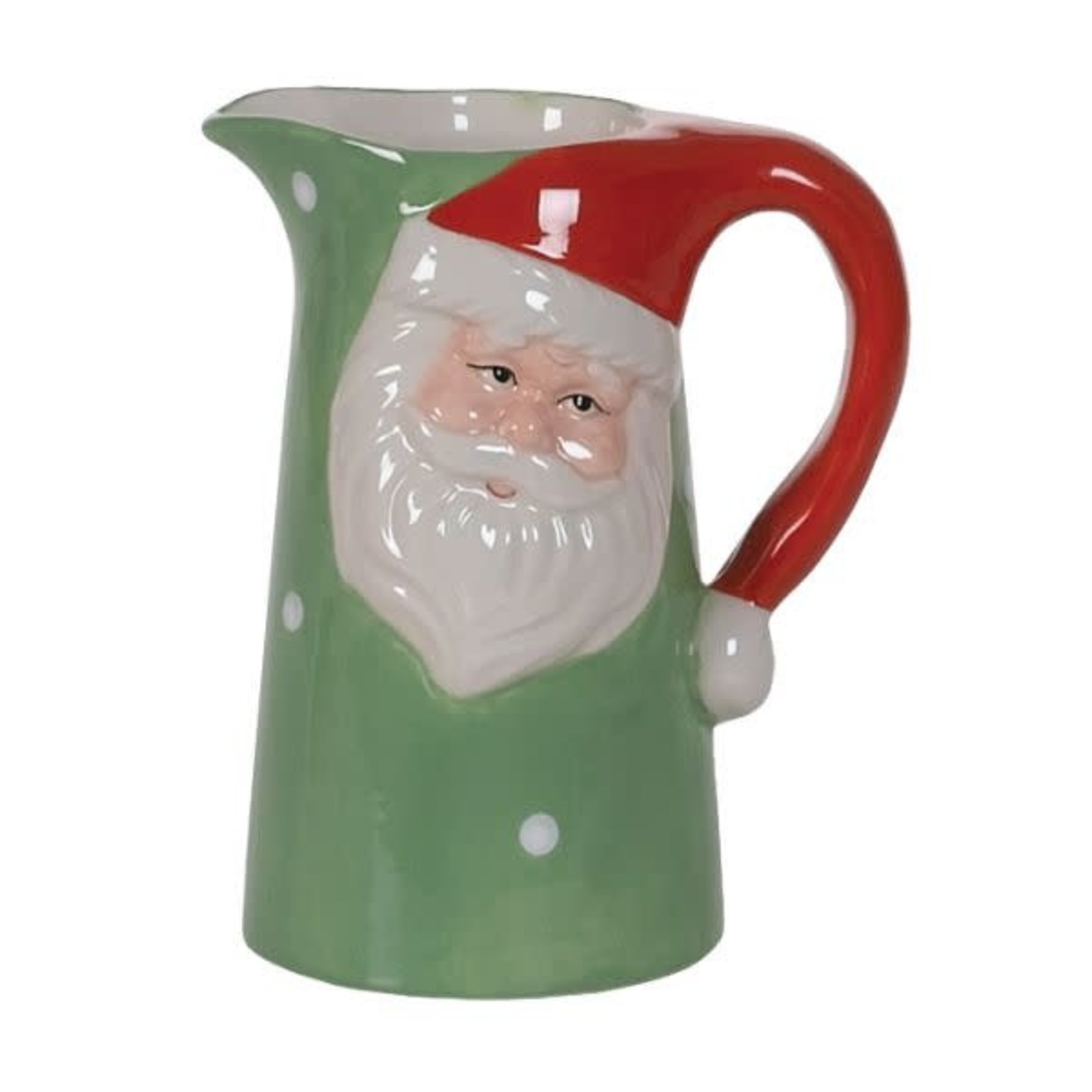 SANTA CLAUS PITCHER 2.5X6'', REG $7.99 30% OFF.  ND