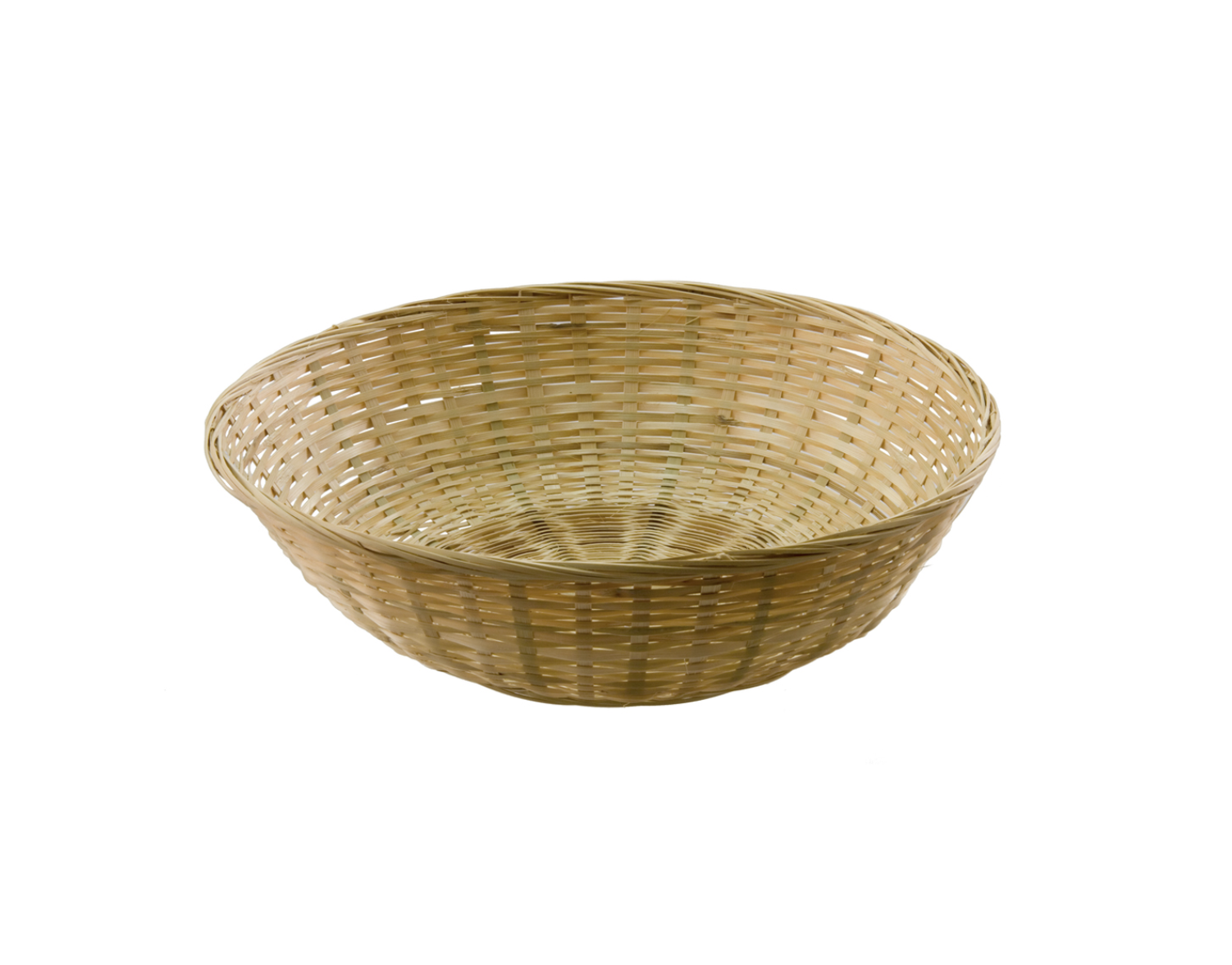 Round Wooden Basket 4H x 10D