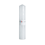 9"H X 2", WHITE Round Pillar Candle