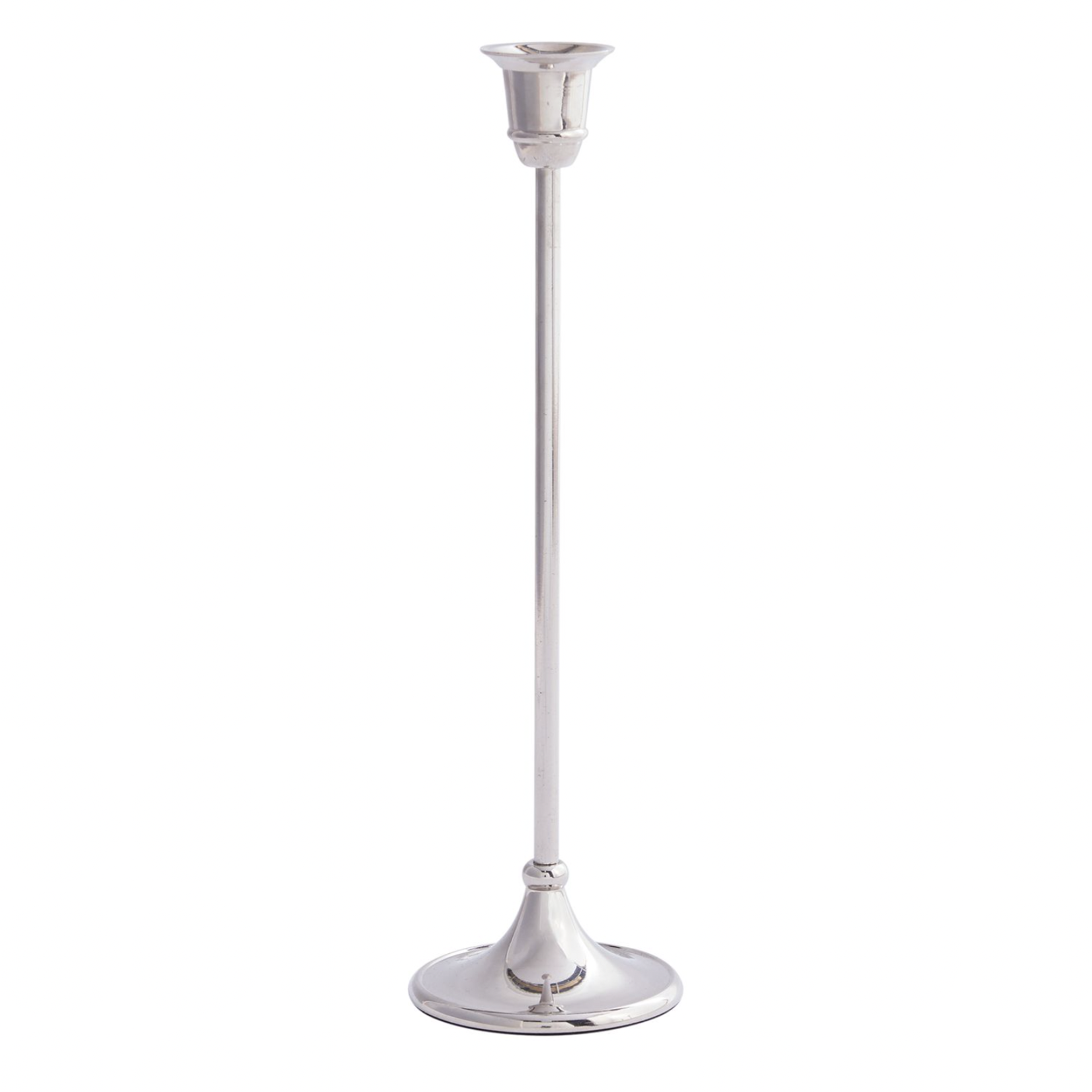 11"H X 3.25"  SILVER ANTIQUE CANDLE STICK