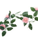 ARTIFICIAL ROSE GARLAND 78'' BLUSH