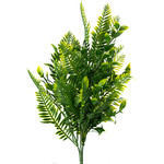 14'' ARTIFICIAL BOXWOOD WITH FERN