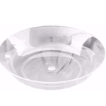 11" Clear Saucer Dish