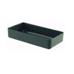 2"h x 10" x 5.25" FULL BRICK CONTAINER, HUNTER GREEN