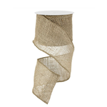 2.5''X10 YD. LOOSE WEAVE BURLAP, REG $3.99. ND