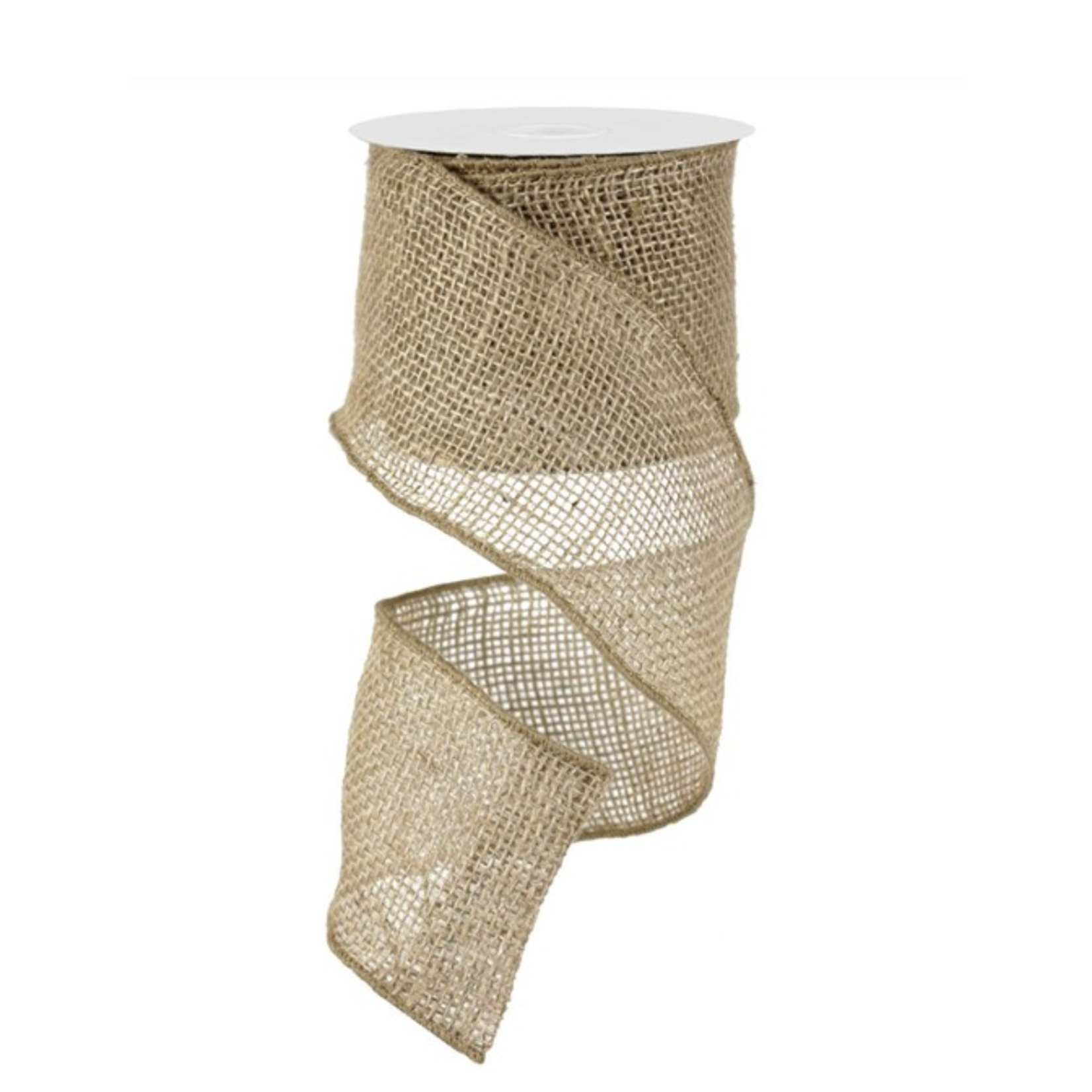 2.5''X10 YD. LOOSE WEAVE BURLAP, REG $3.99. ND