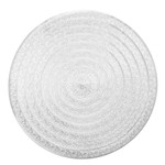 15" SILVER ROUND PLACEMAT