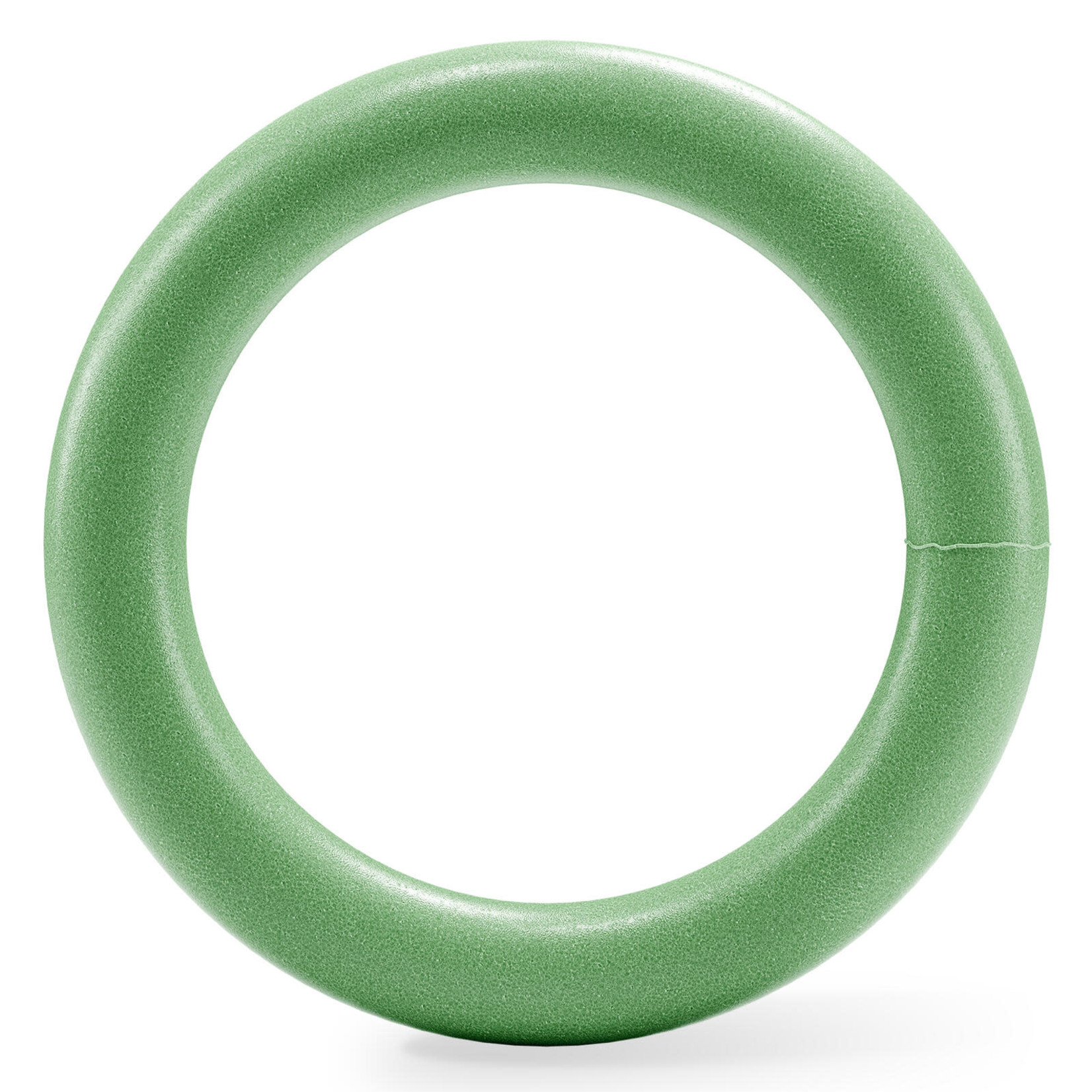 14" EXTRUDED STYROFOAM WREATH RING GREEN