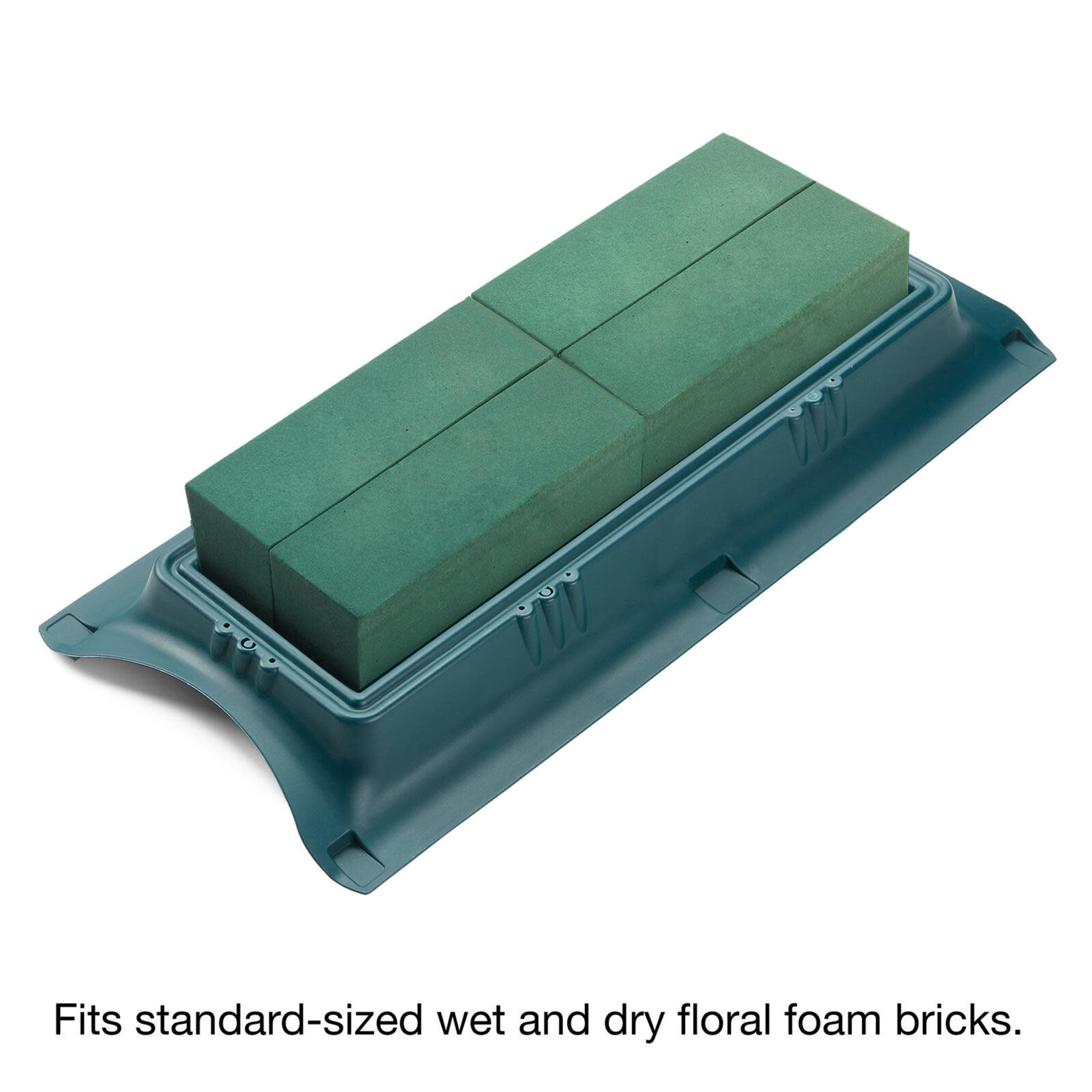 24"L x 10.75"W x2.5"H DOUBLE CASKET FUNNERAL SADDLE W/O FOAM