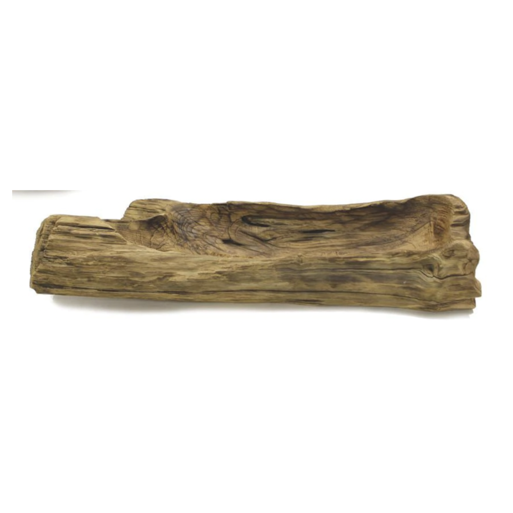 6"H X 24"L X 10.5" Natural Wood Log