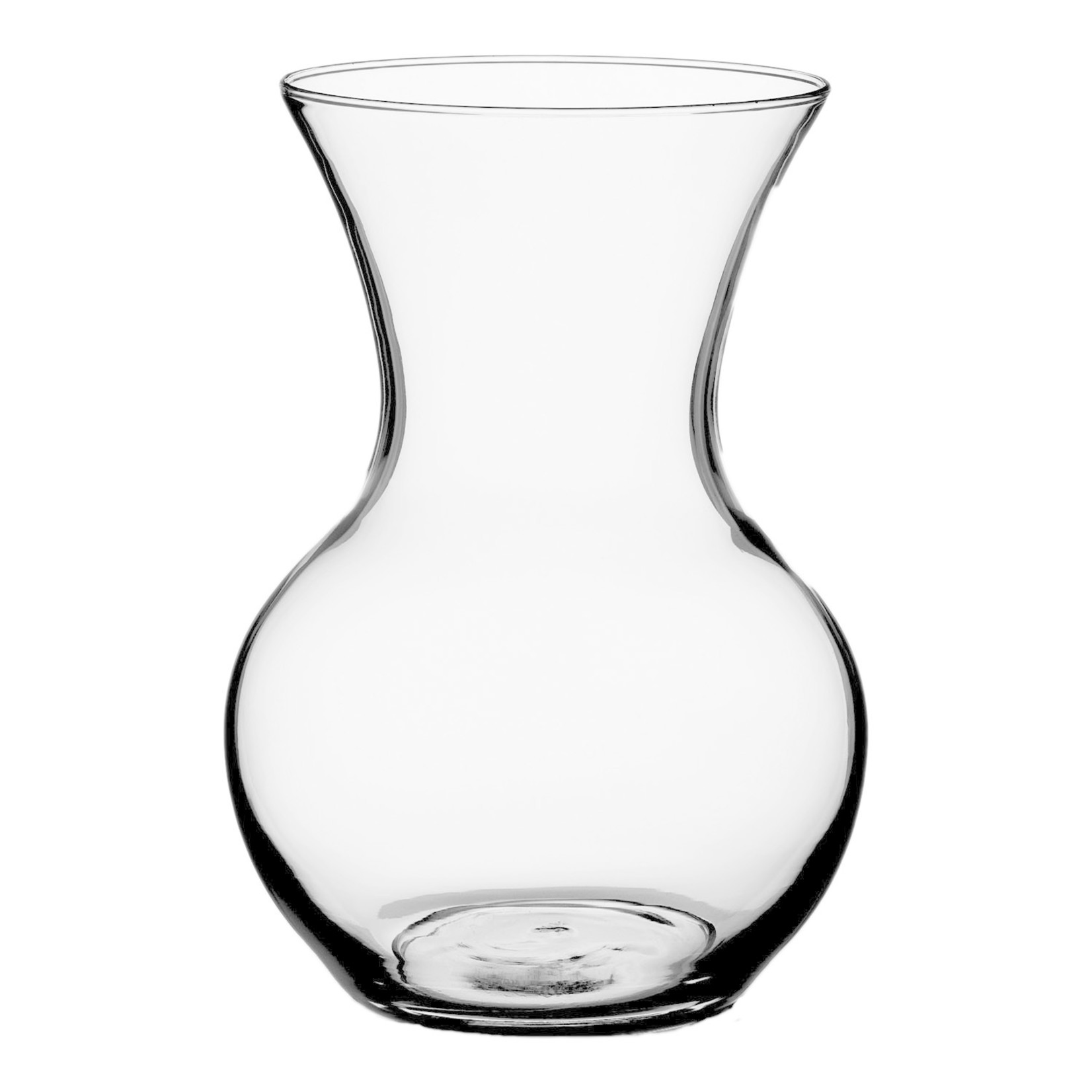 7" Sweetheart Vase - Crystal