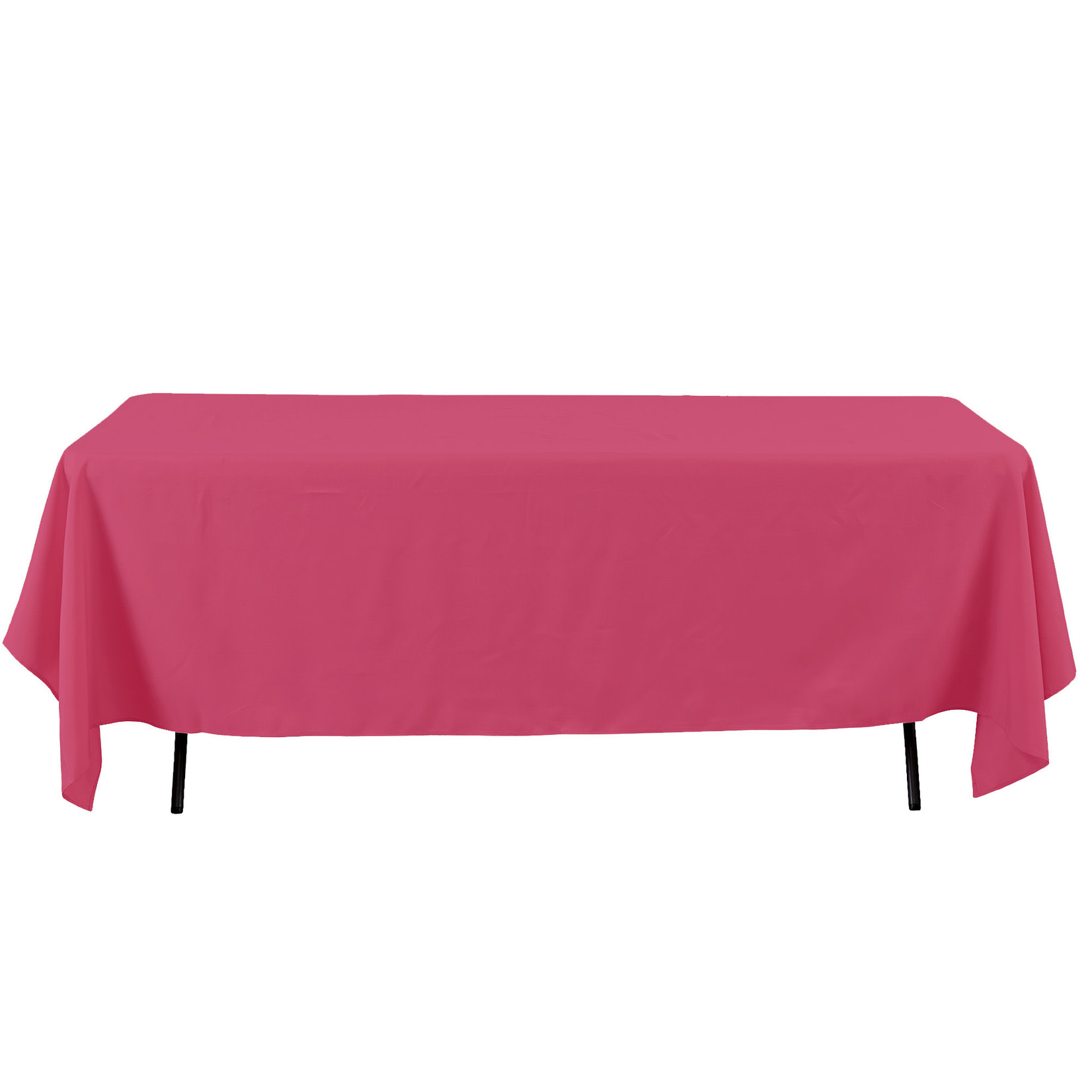 60 X 126 MAGENTA RECTANGLE POLYESTER TABLE COVER reg $11.99