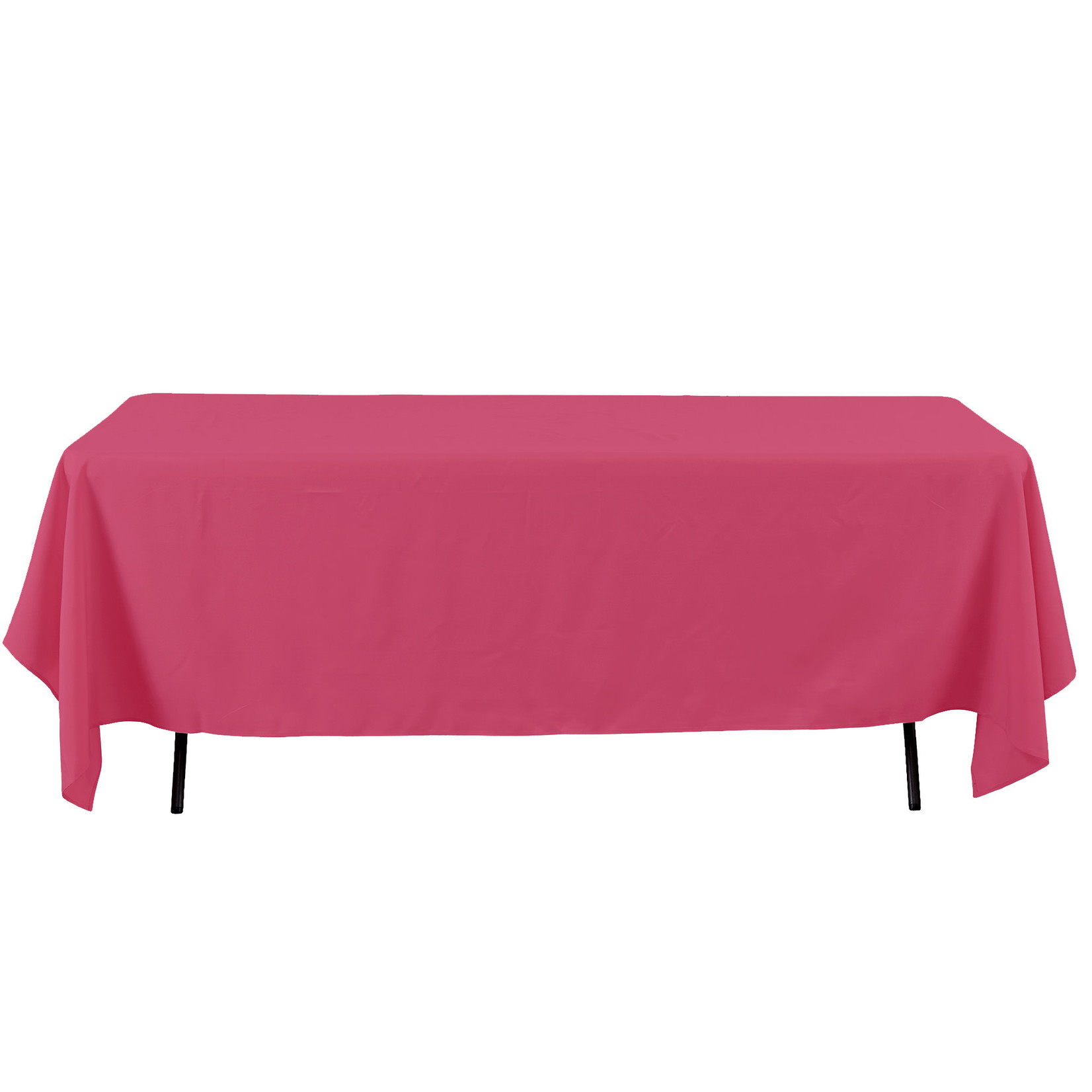 60 X 126 MAGENTA RECTANGLE POLYESTER TABLE COVER