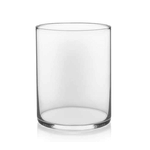 6”H X 5” CLEAR GLASS CYLINDER