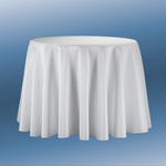 90'' ROUND POLY TABLECLOTH