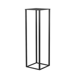 32”H X 10” X 10” POWDER BLACK STAND WITH REMOVABLE TOP