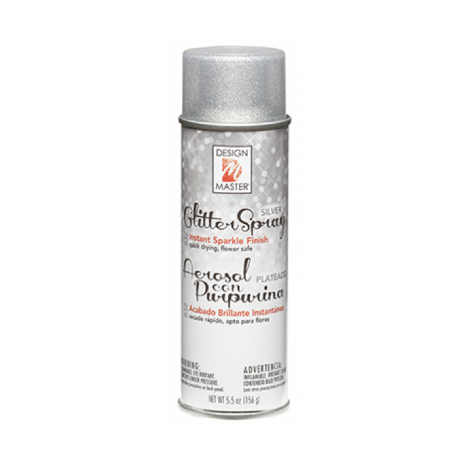 832 SILVER GLITTER SPRAY