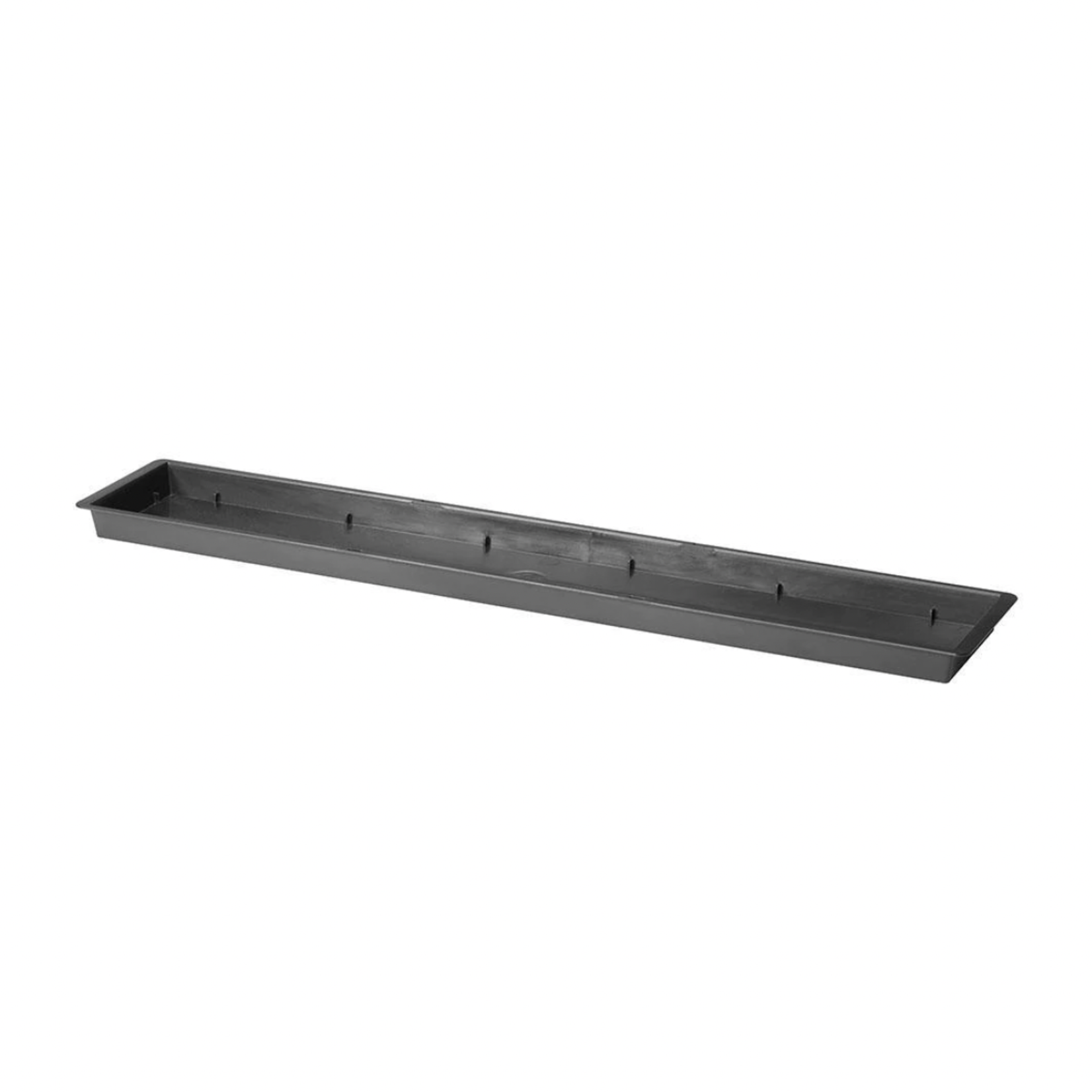 Triple Brick Tray, black. 26.5" x 4.5" x .75"