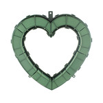 18" Open Heart - WET FOAM Green