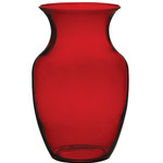 8" Rose Vase - Ruby