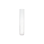 15"H X 2.5" CLEAR GLASS CHIMNEY TUBE
