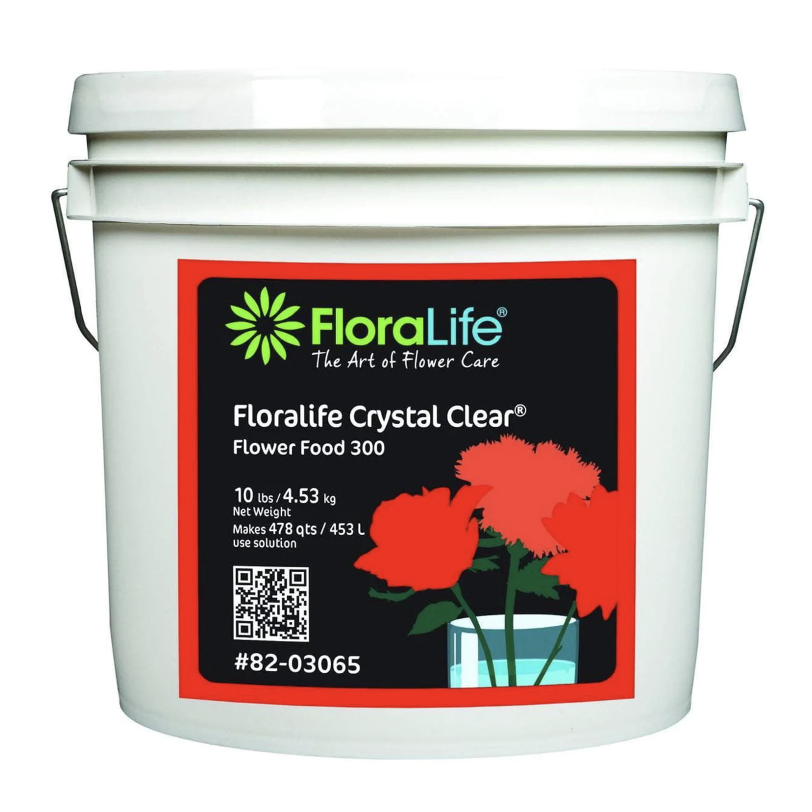 10 POUND MEDIUM FLORALIFE 300,  CRYSTAL CLEAR POWDER FLOWERS FOOD