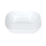 8'' WHITE SQ MELAMINE BOWL