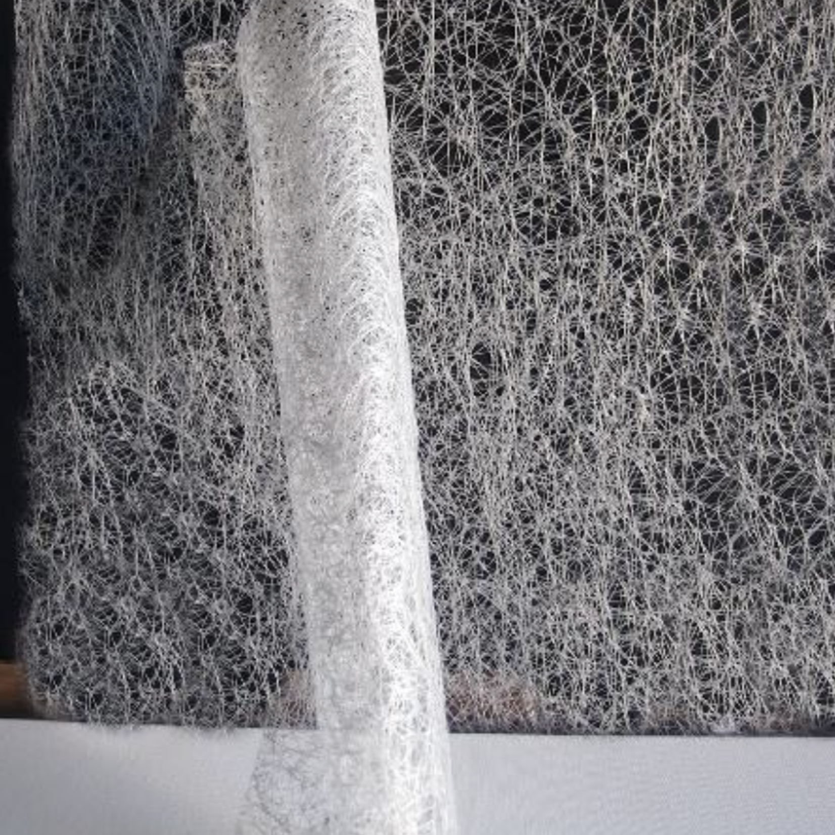 20 X 20’’ MET SILVER SQUARE FAUX SISAL, REG $11.99