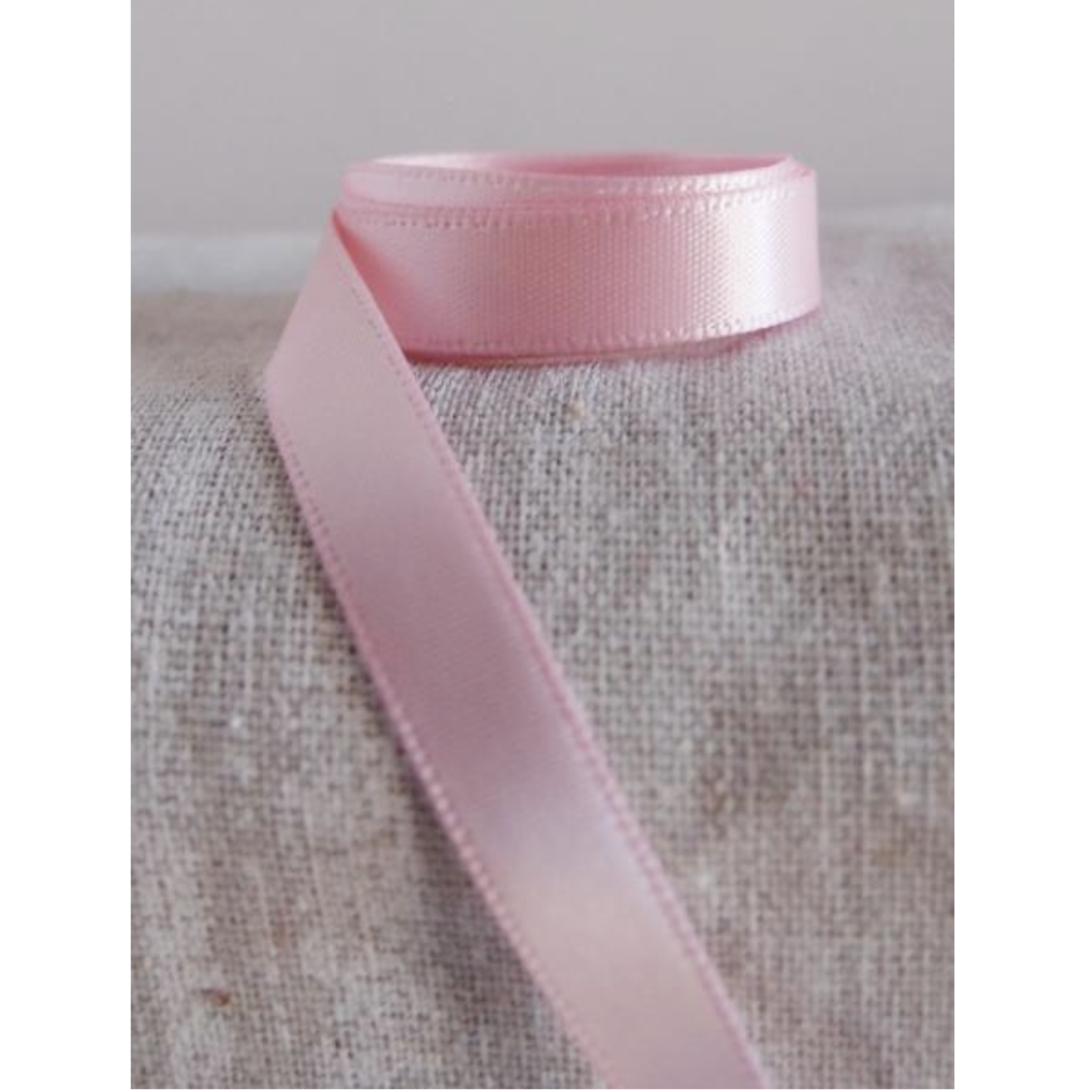 3/8’’ 50 YD PINK DF SATIN RIBBON