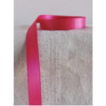 3/8’’ 50YD DOUBLE FACE HOT PINK RIBBON