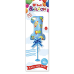 14" FOIL BALLOON #1 ON STAND reg $1.99