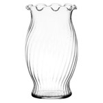 6 5/8" X 3.5" Fluted Vase - Crystal