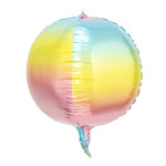 16'' 4D MULTICOLOR MYLAR BALLOON, 1 PC