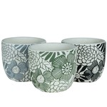 50% off was $20 now $10. 6"H X 6.75" ROUND FLOWER POWER,