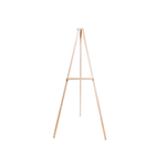 50% off was $16 now $7.99, 60”H WOOD EASEL NATURAL