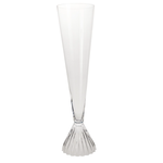 40% off was $212 now $127.19. 39.25”H X 9.5” GLASS SEMPLICE VASE REVERSIBLE
