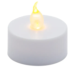 YELLOW TEA LIGHT, 1 DZ, 1.5" X 1.25"