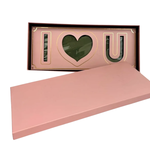 PINK "I LOVE YOU" RECTANGLE BOX, REG $24.99