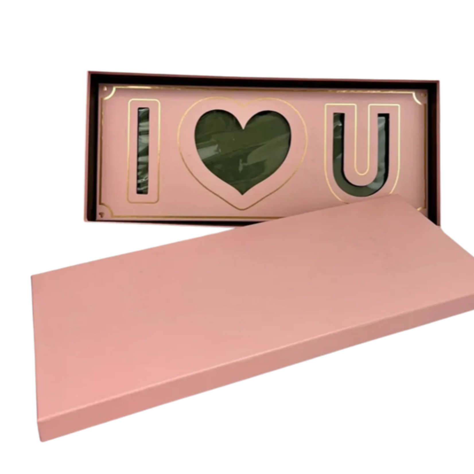 PINK "I LOVE YOU" RECTANGLE BOX, REG $24.99, 40% OFF
