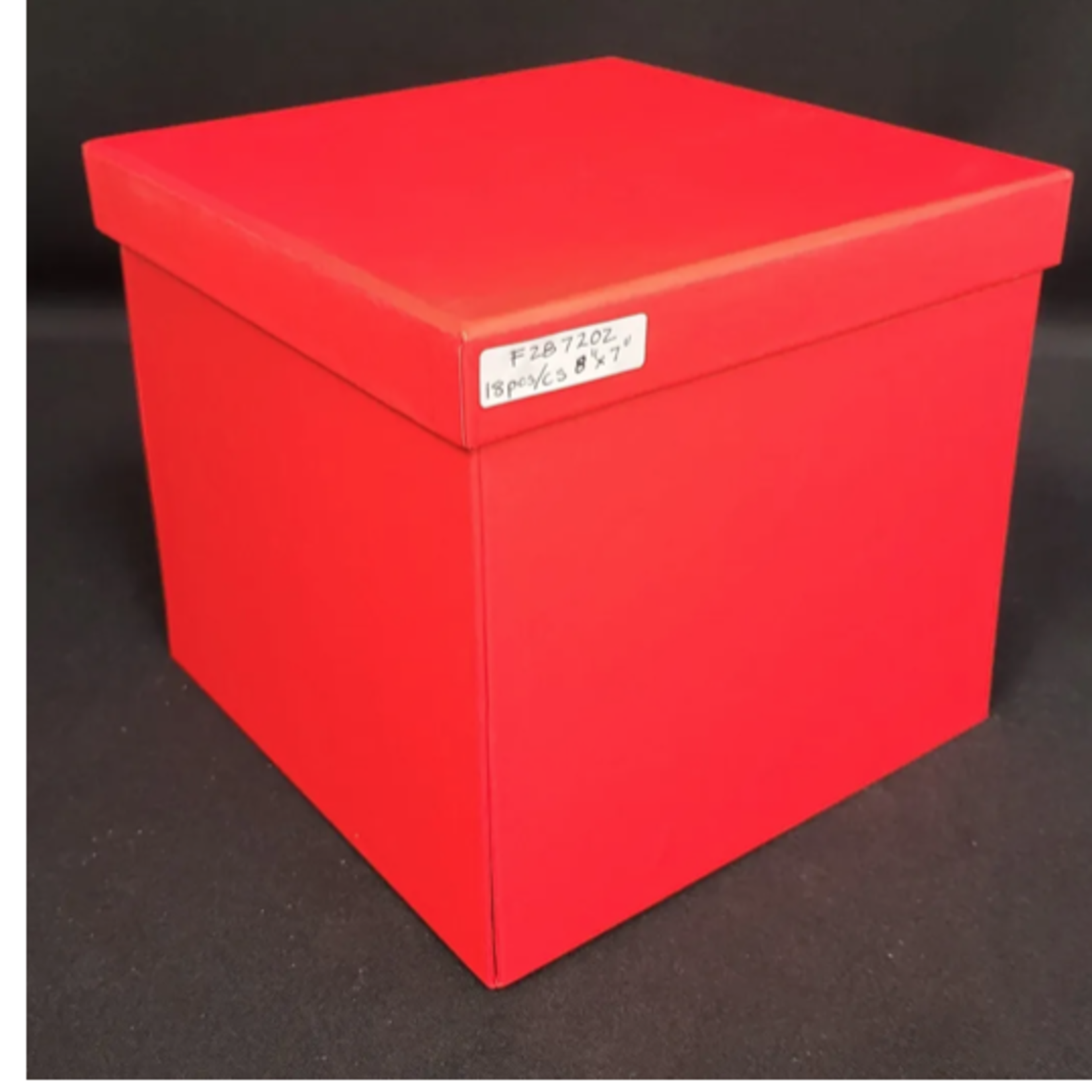 RED SQUARE BOX WITH TWO HEARTS, REG $14.99