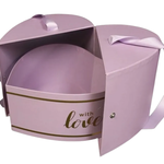 9.75" x 6.75" LAVENDER HEART BOX, REG $14.99