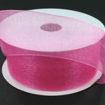 Chiffon Sheer Ribbon #9 Pink x 100 Yards - Potomac Floral Wholesale