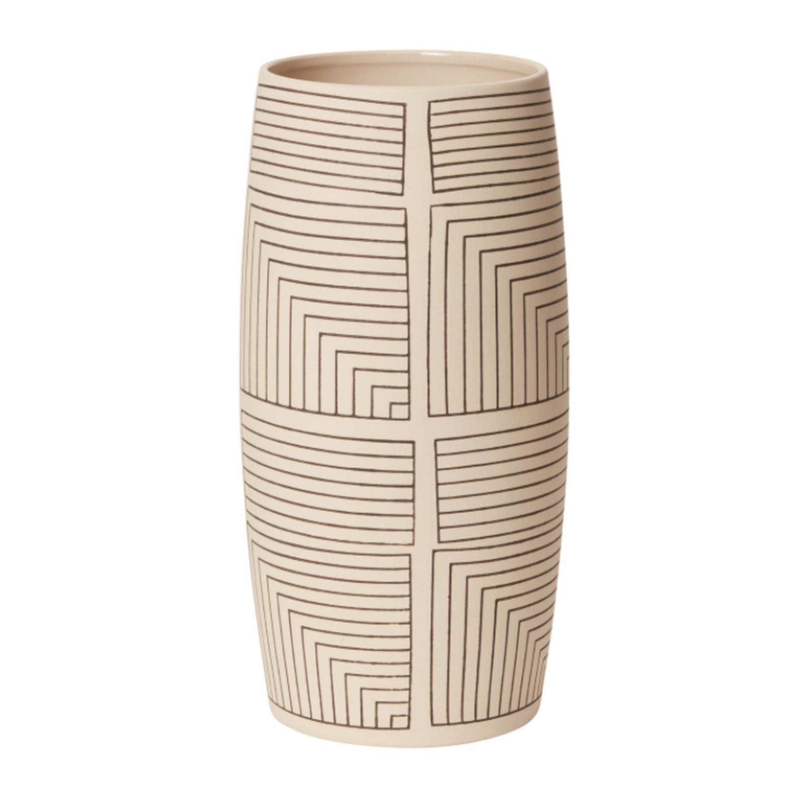 40% off was $57 now $34.19. 14”H X 6.5” OFF WHITE CERAMIC SEQUENCE VASE