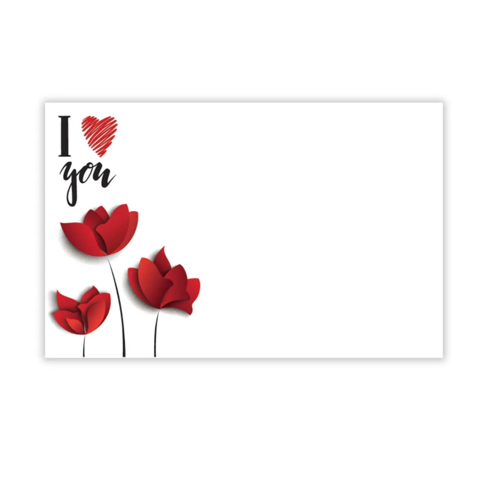 "I LOVE YOU" CAPRI CARD