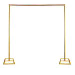 50% off was $300 now $150. 10FT WIDE X 10FT HIGH- SQUARE GOLD ARCH HEAVY DUTY