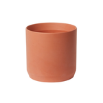 6.75”H X 7” TERRACOTTA CERAMIC KENDALL VASE/POT