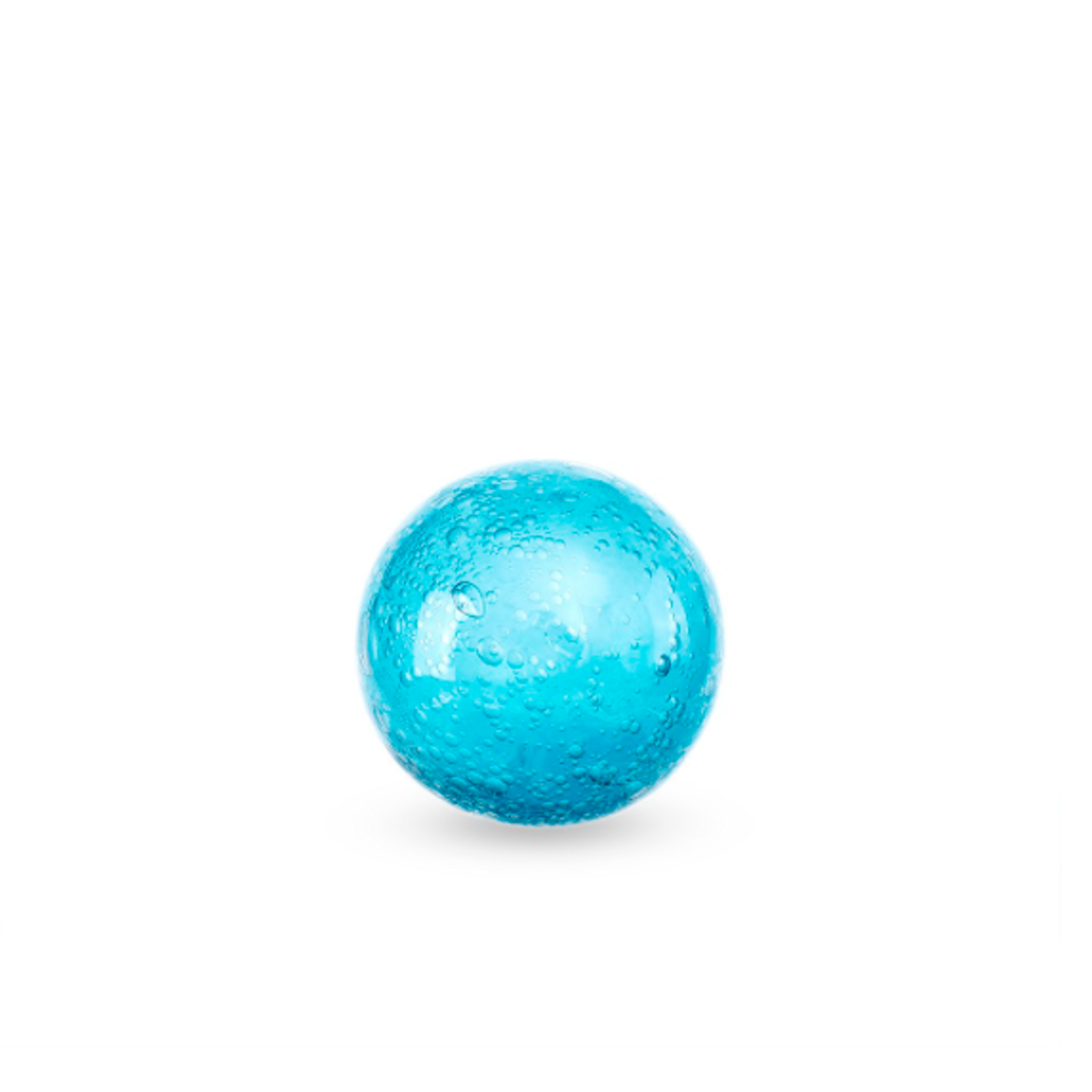 40% off was $10 now $6. 4”D BLUE DECORATIVE GLASS BALL SPHERE