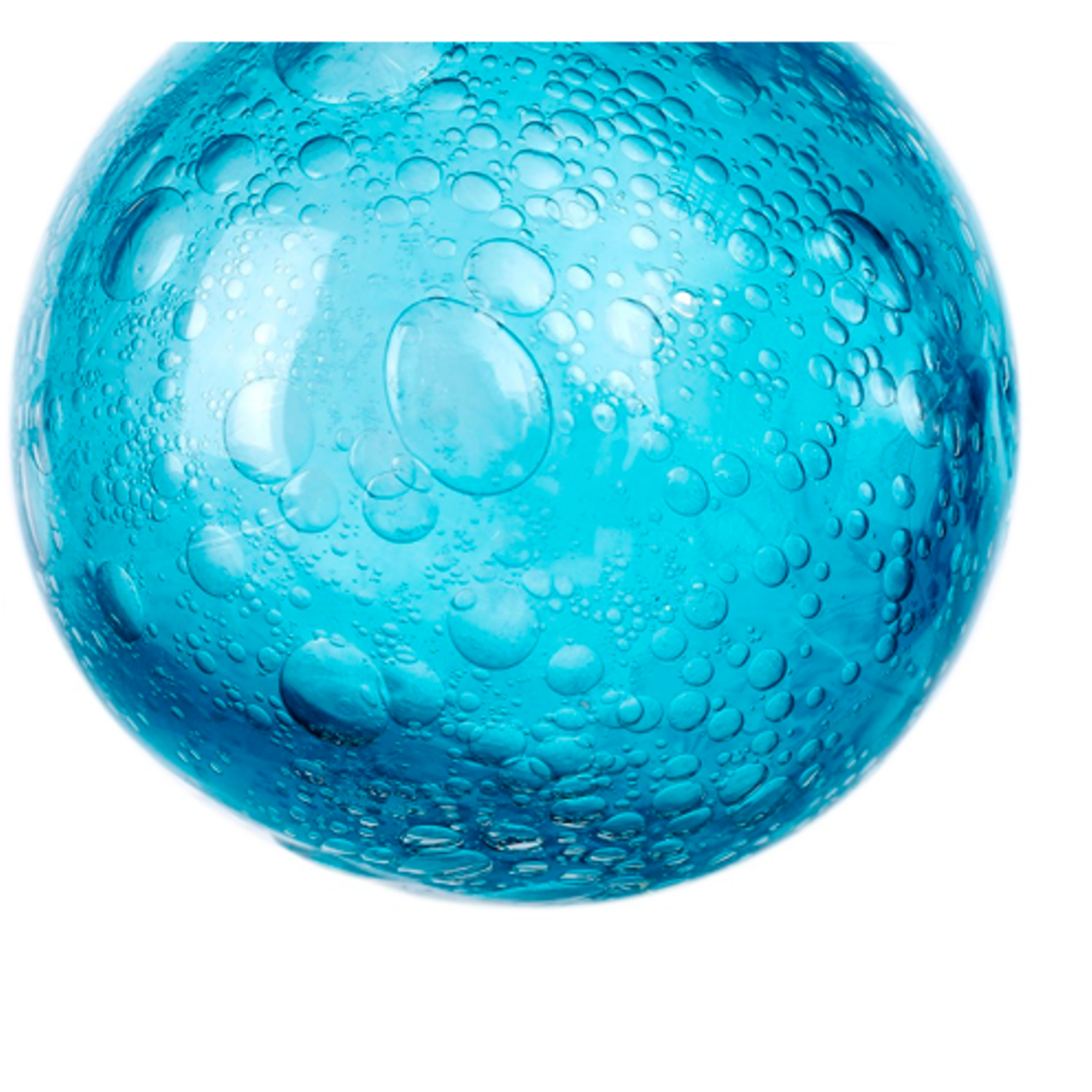 40% off was $10 now $6. 4”D BLUE DECORATIVE GLASS BALL SPHERE